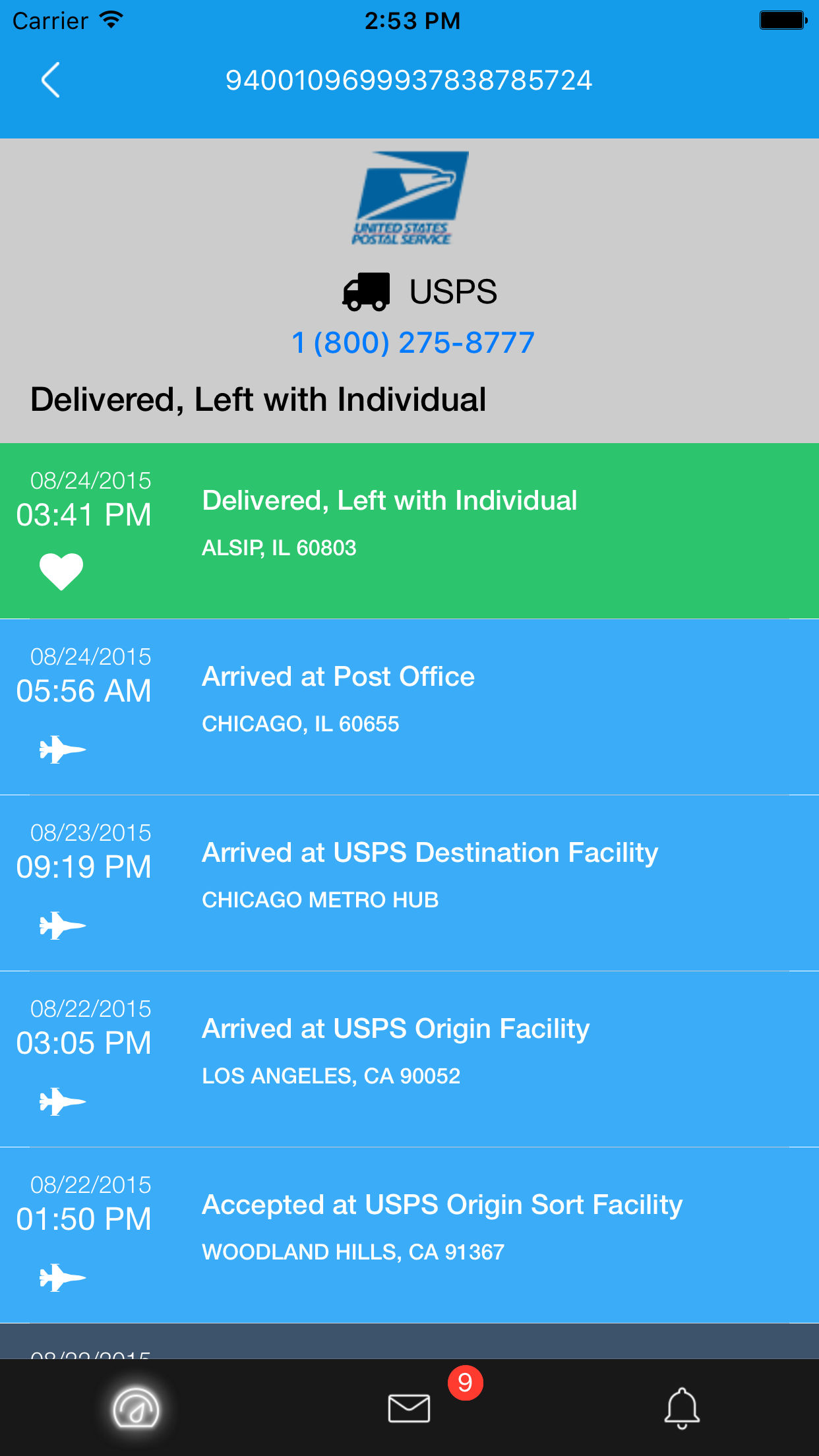 Usps Ebay Tracking Number